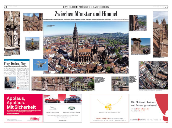 Freiburg - Luftbildaufnahmen mit unserer Drohne - Referenz